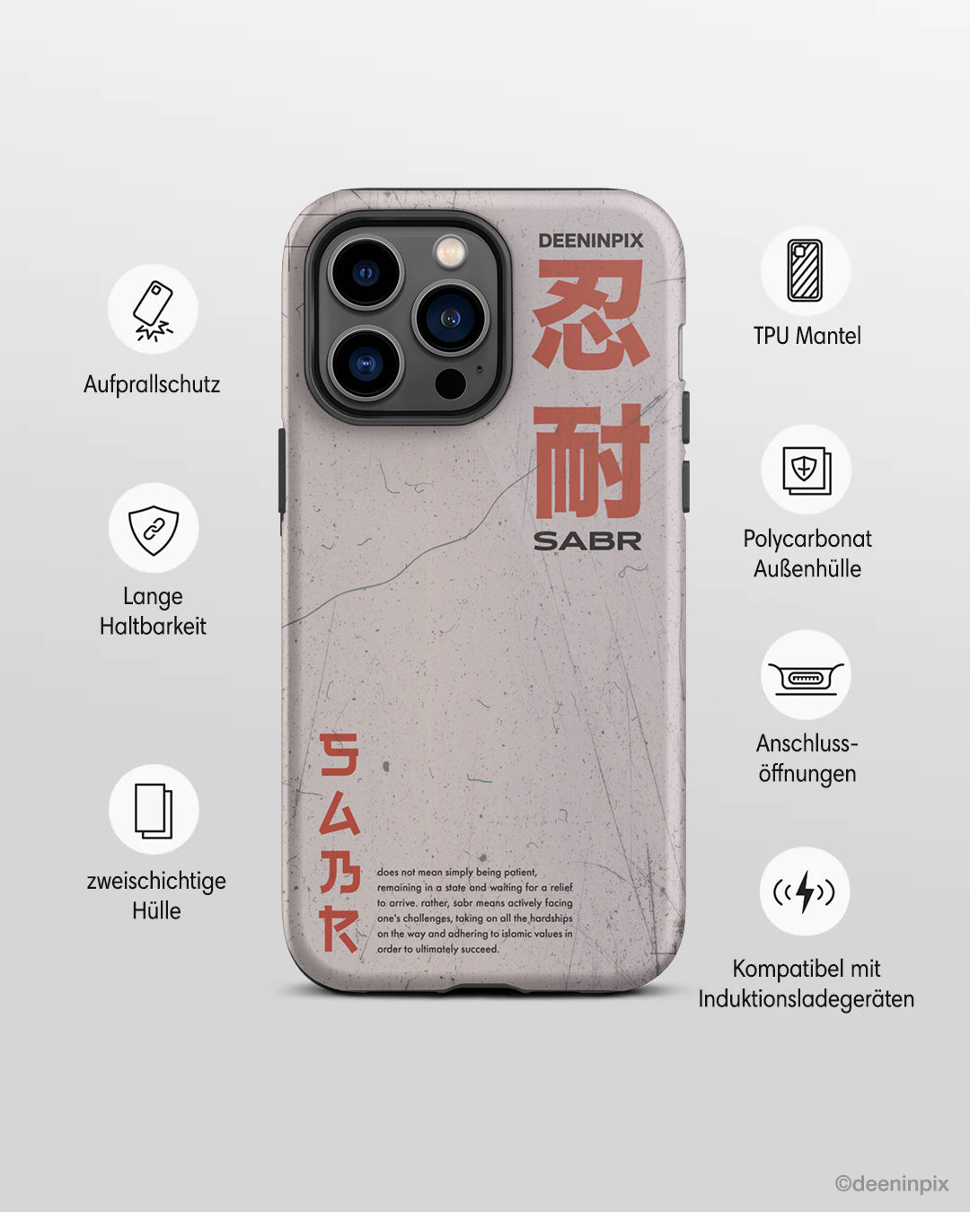 Nintai [Sabr] - iPhone Handyhülle (white)